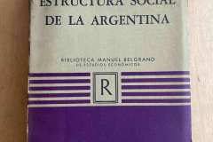 3.	Imagen de tapa del libro La estructura social argentina de 1955